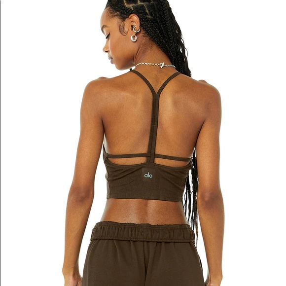 Alosoft Ribbed Crop Calm Tank - Picture 5 of 6